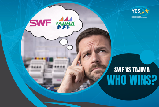 Tajima Embroidery Machine Comparison | SWF MAS 12 vs Tajima SAI 8