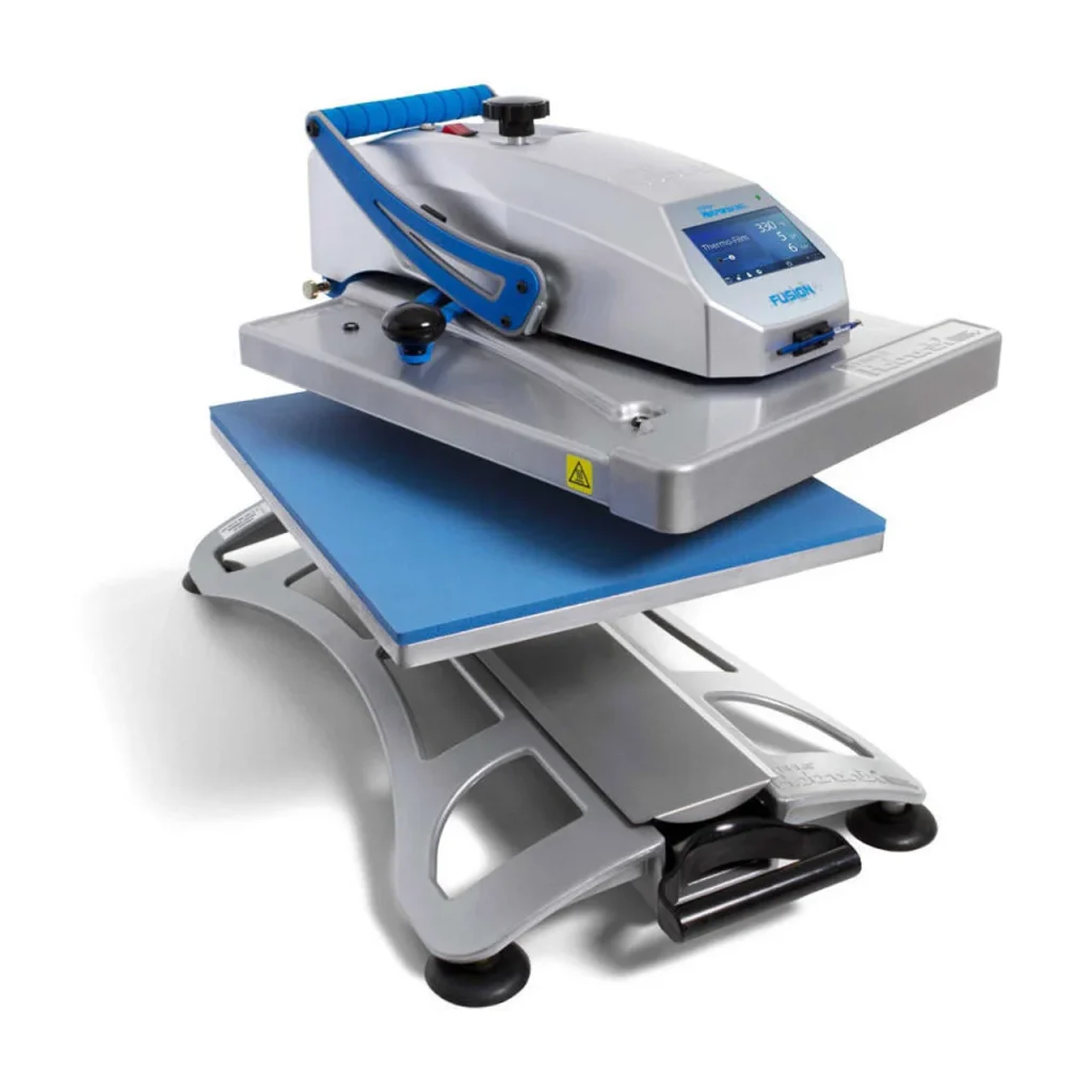 Hotronix heat press for apparel printing