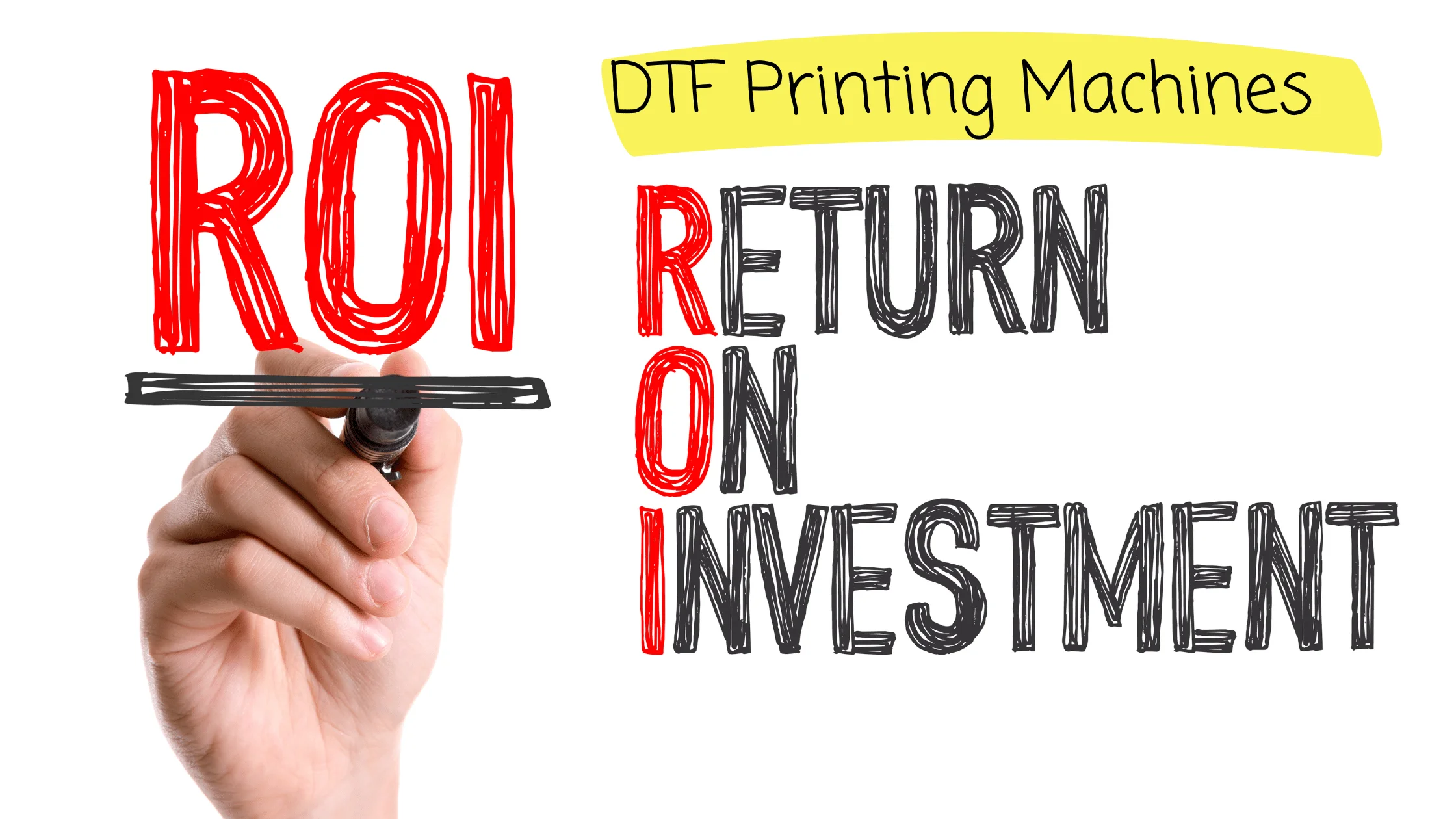 DTF Printing machines roi