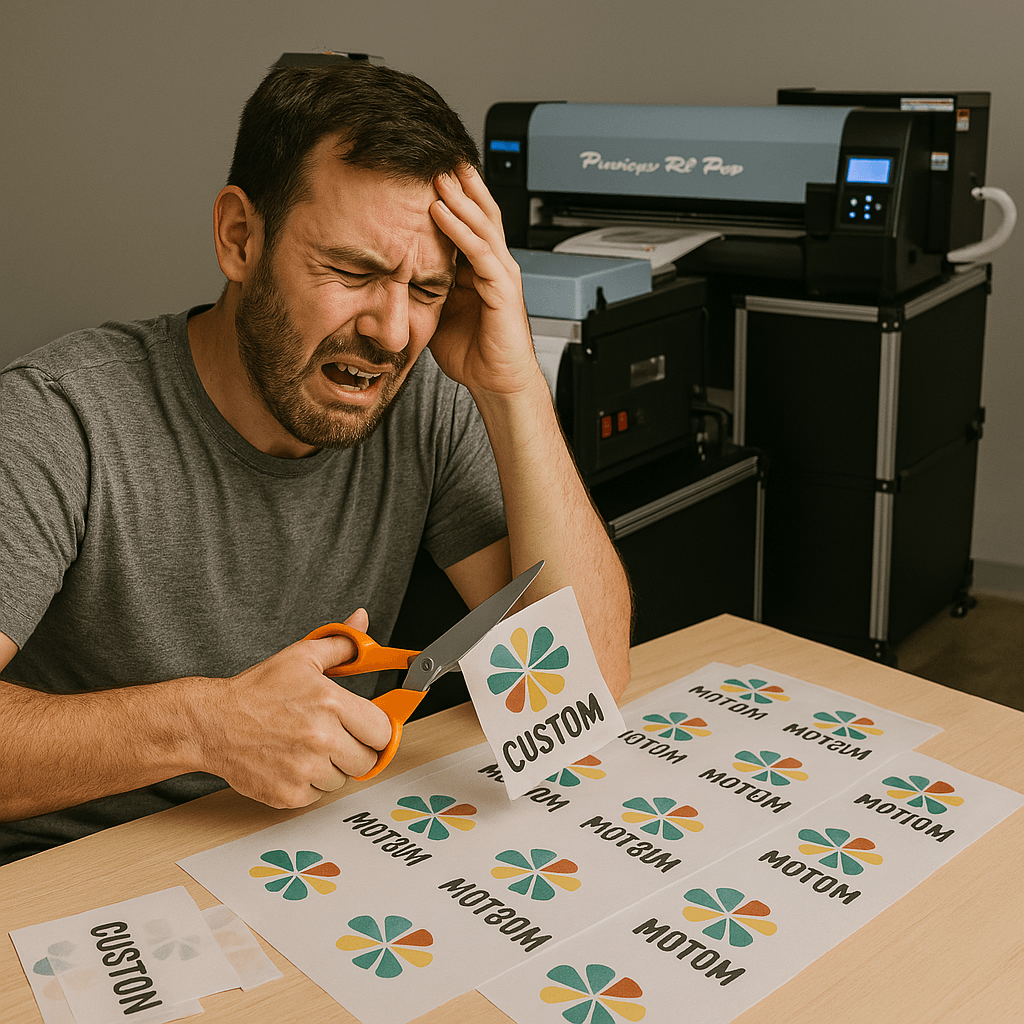 Frustrated with cutting transfers graphic