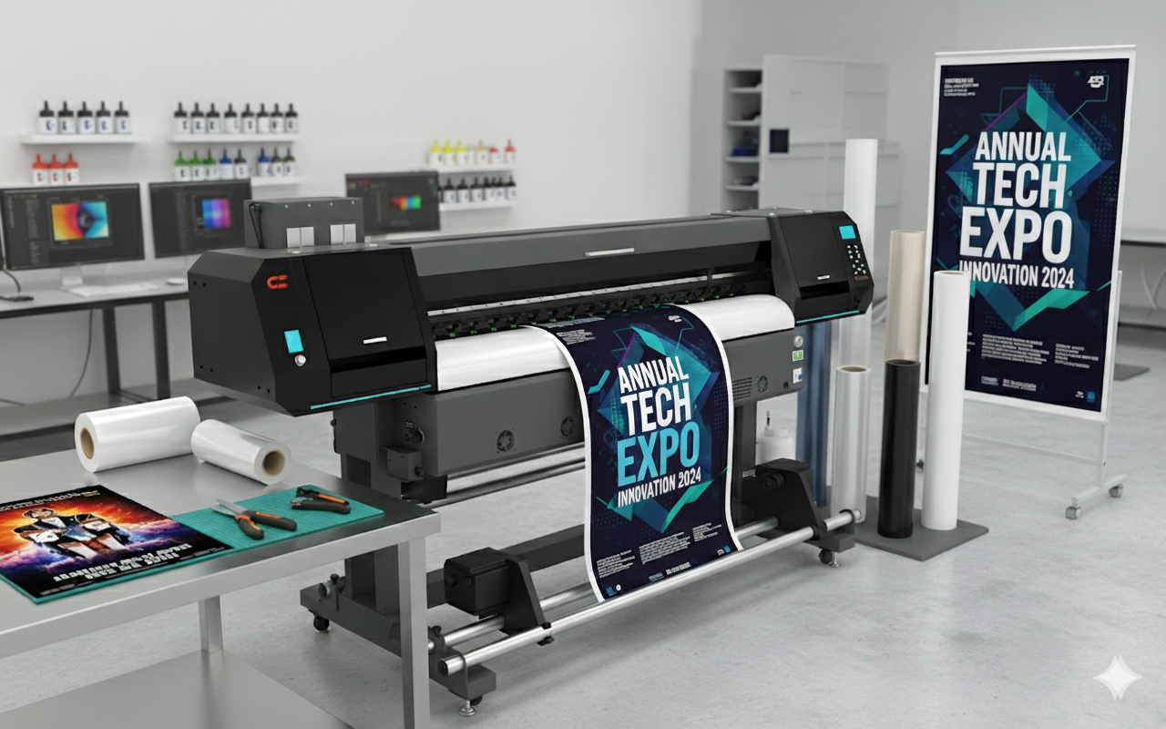 printing posters with eco solvent