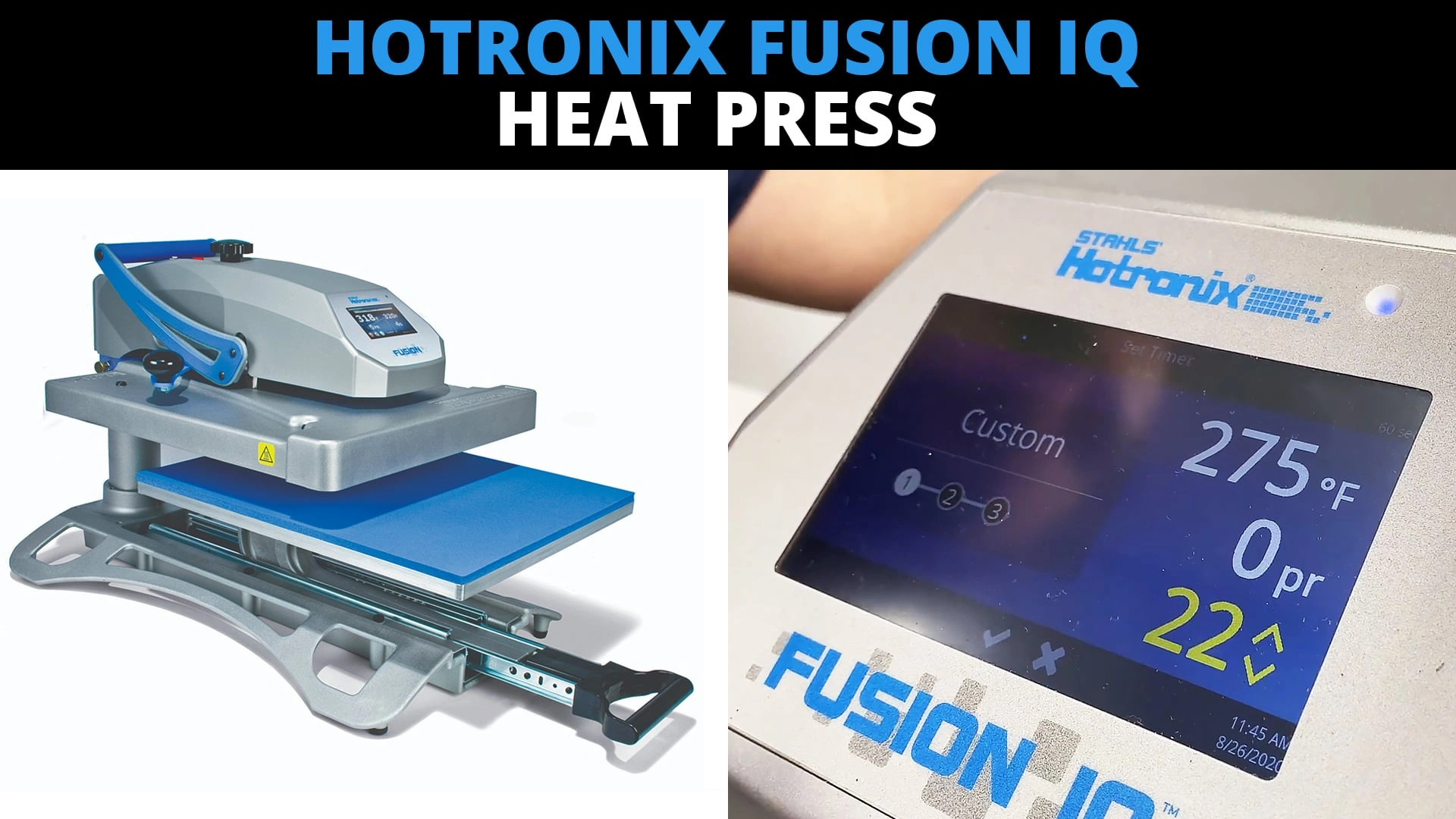 Hotronix Fusion IQ Heat Press