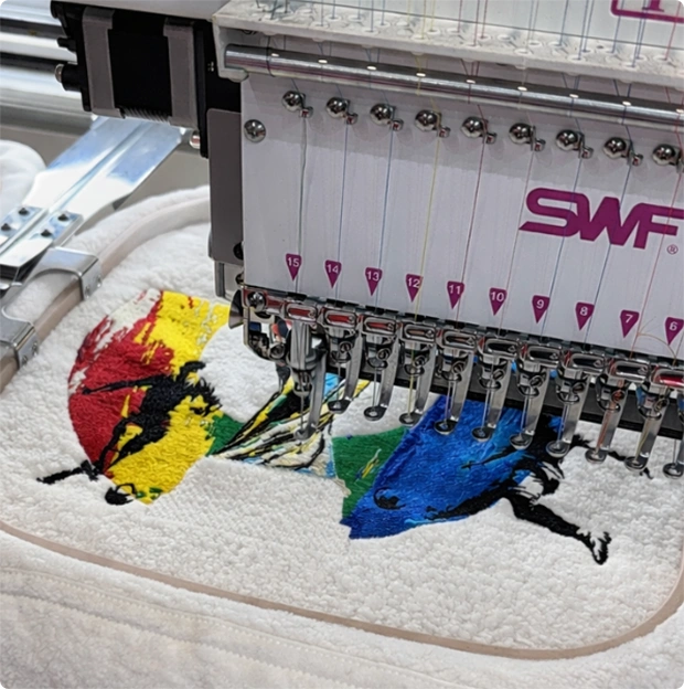 Types of embroidery stabilizers