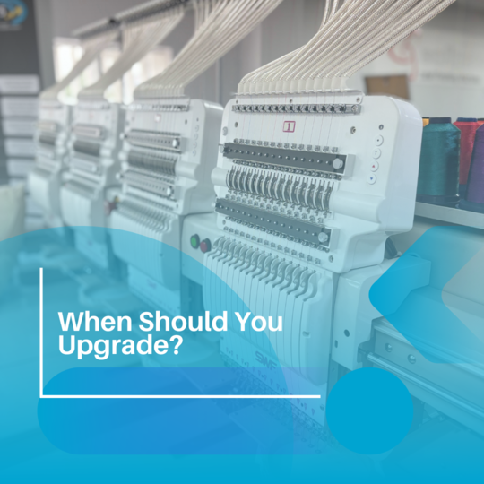 When Should You Upgrade to a Multi Head Embroidery Machine?